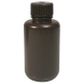 Bottle Round HDPE N/N 100mL Amber
