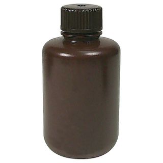 Bottle Round HDPE N/N 150mL Amber