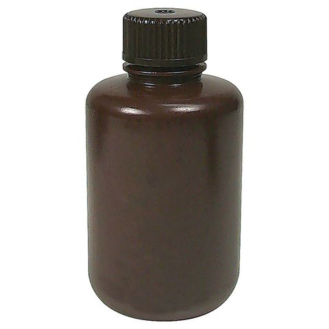 Bottle Round HDPE N/N 150mL Amber