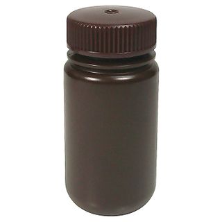 Bottle Round HDPE W/N 100mL Amber