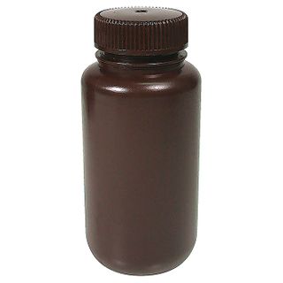Bottle Round HDPE W/N 150mL Amber