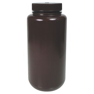 Bottle Round HDPE W/N 500mL Amber