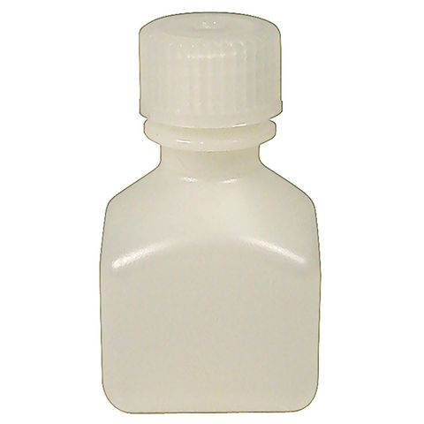 Bottle Square HDPE N/N 30mL White