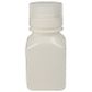 Bottle Square HDPE N/N 100mL White