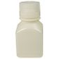 Bottle Square HDPE N/N 125mL White