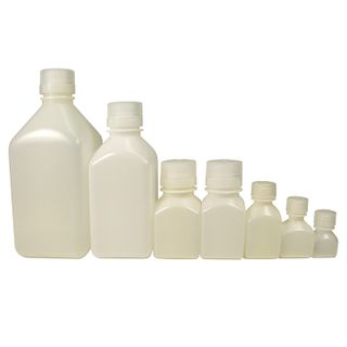 Bottle Square HDPE N/N 1,000mL White