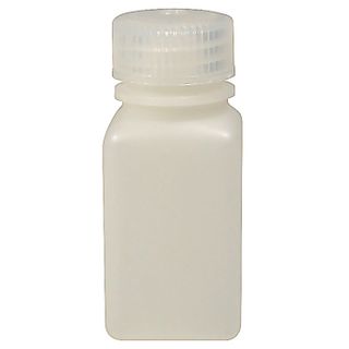 Bottle Square HDPE W/N 60mL White