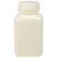 Bottle Square HDPE W/N 250mL White