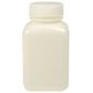Bottle Square HDPE W/N 250mL White