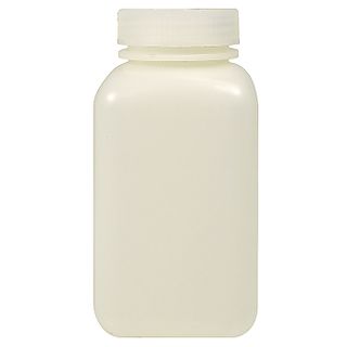 Bottle Square HDPE W/N 500mL White