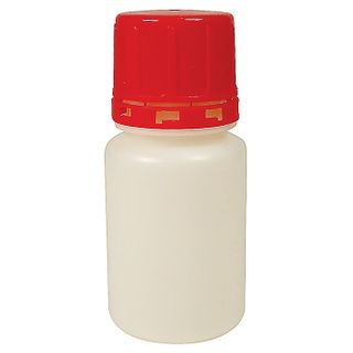 Bottle Round HDPE N/N 125mL T/E Cap