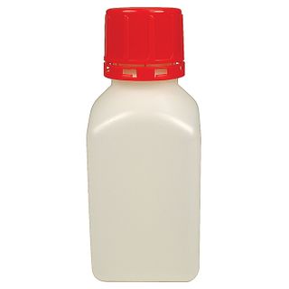 Bottle Square HDPE N/N 250mL T/E Cap