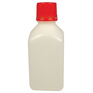 Bottle Square HDPE N/N 500mL T/E Cap