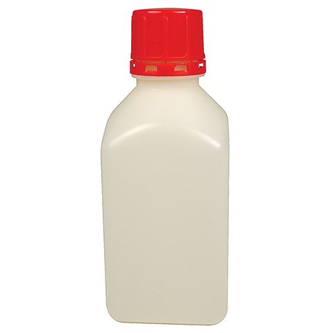 Bottle Square HDPE N/N 500mL T/E Cap