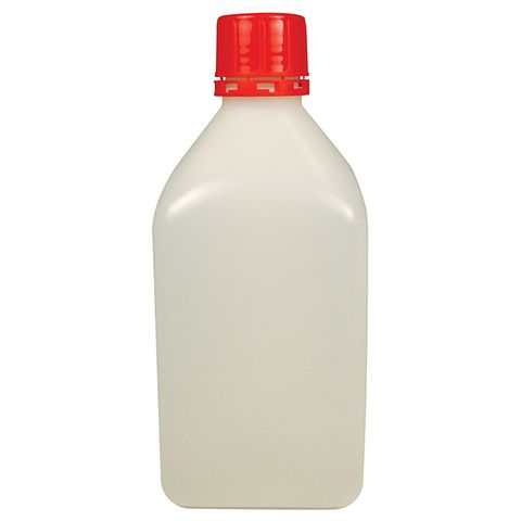 Bottle Square HDPE N/N 1,000mL T/E Cap