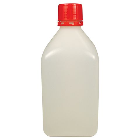 Bottle Square HDPE N/N 1,000mL T/E Cap