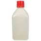 Bottle Square HDPE N/N 1,000mL T/E Cap