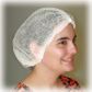 Hairnet Crimped Disposable White - 21 Inch (53cm)