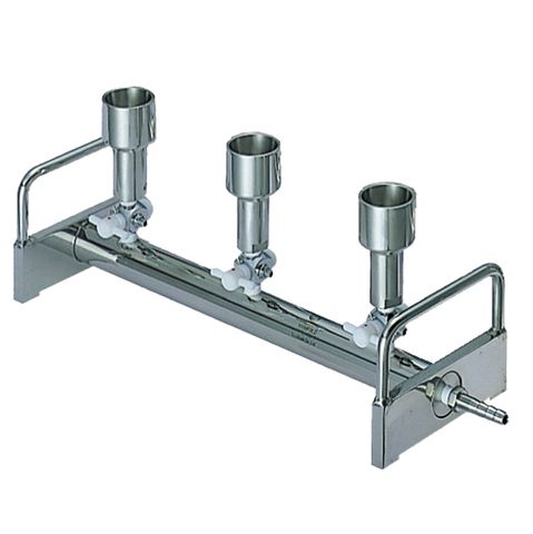 Manifold 3 Place Stainless Steel Advantec