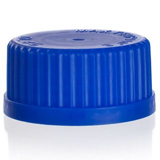 Cap Screw PP GL45 Blue