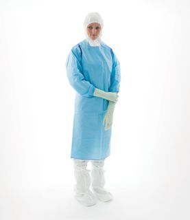 Apron BioClean Chemo with Sleeves Extra Large