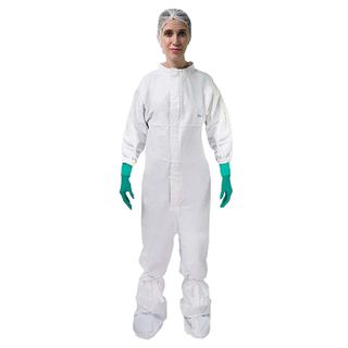 Coverall BioClean with Collar 2XL - Non Sterile