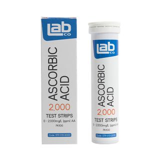 Indicator Strip Ascorbic Acid 2,000mg/L LabCo