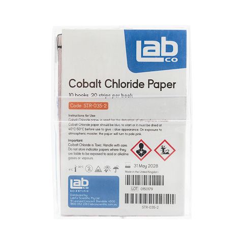 Indicator Strip Cobalt Chloride >2% LabCo