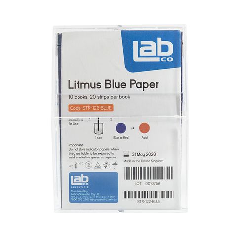 Indicator Strip pH Litmus Blue LabCo