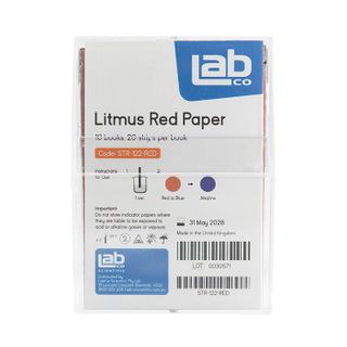 Indicator Strip pH Litmus Red LabCo