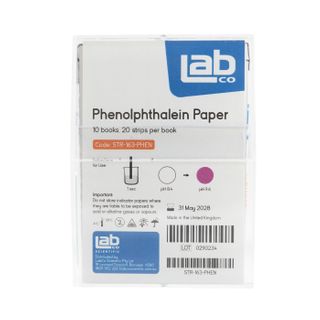 Indicator Strip pH Phenolphthalein LabCo