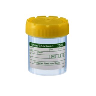 Container PP 70mL Labelled