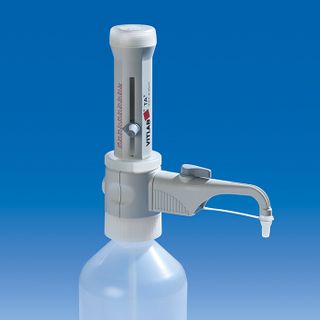 Dispenser Bottle Top VITLAB TA (platinum-iridium) Suitable for HF 1 - 10mL without Recirculation