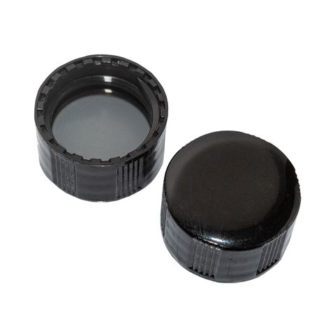 Cap Screw 18-400 -  Silicone/PTFE Lined - Black - PP