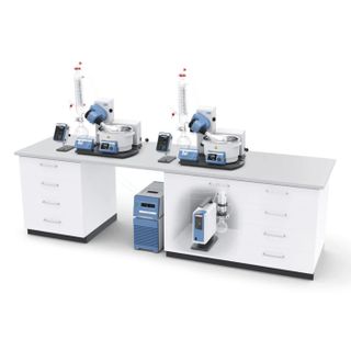 Evaporator Rotary IKA RV10 digital pro V-C Double Complete Package ***EUD REQUIRED***