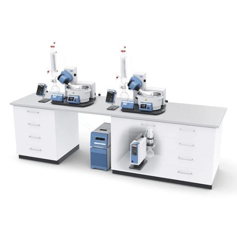 Evaporator Rotary IKA RV10 digital pro V-C Double Complete Package ***EUD REQUIRED***