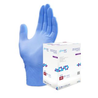 Glove Nitrile Long Cuff Sterile AEGIS Large