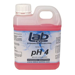 Buffer Solution pH4 Red