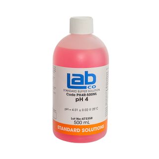 Buffer Solution pH4 Red