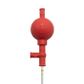 Pipette Filler 3 Valve - Red Rubber