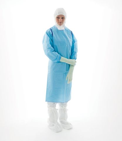 Apron BioClean Chemo with Sleeves Extra Large