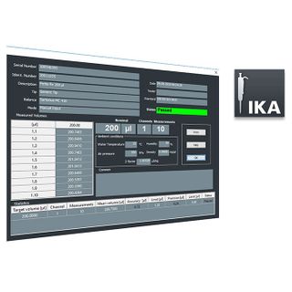 Pipette Calibration Software IKA