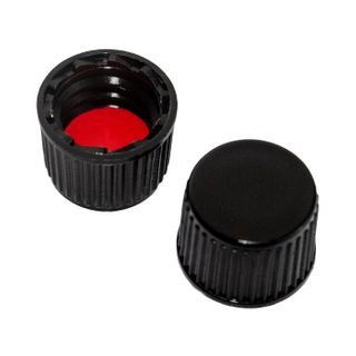 Cap Screw 8-425 PTFE/Silicone Lined - Black - PP