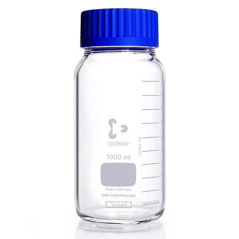 Bottle Reagent Boro GLS80 Clear 1,000mL
