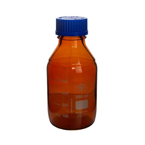 Bottle Reagent Boro Amber 500mL SIMAX - GL45 Neck