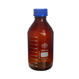 Bottle Reagent Boro Amber 1,000mL SIMAX - GL45 Neck