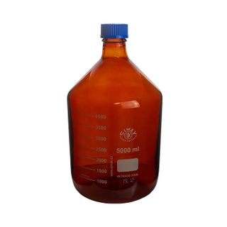 Bottle Reagent Boro Amber 5,000mL SIMAX - GL45 Neck