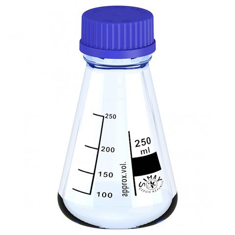 Flask Erlenmeyer Boro S/C 1,000mL SIMAX - GL45 Neck - 131 x 225mm (d x h)