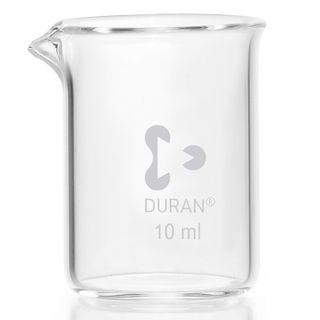 Beaker Low Form Boro 10mL DURAN