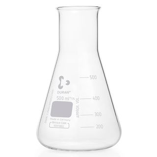 Flask Erlenmeyer Boro W/N 500mL DURAN